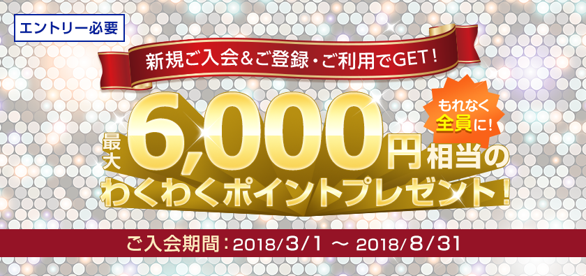 セディナカードJiyuda6000円プレゼントキャンペーン