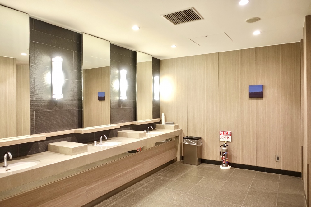 羽田空港国際線ターミナル　JALファーストクラスラウンジ　お化粧室