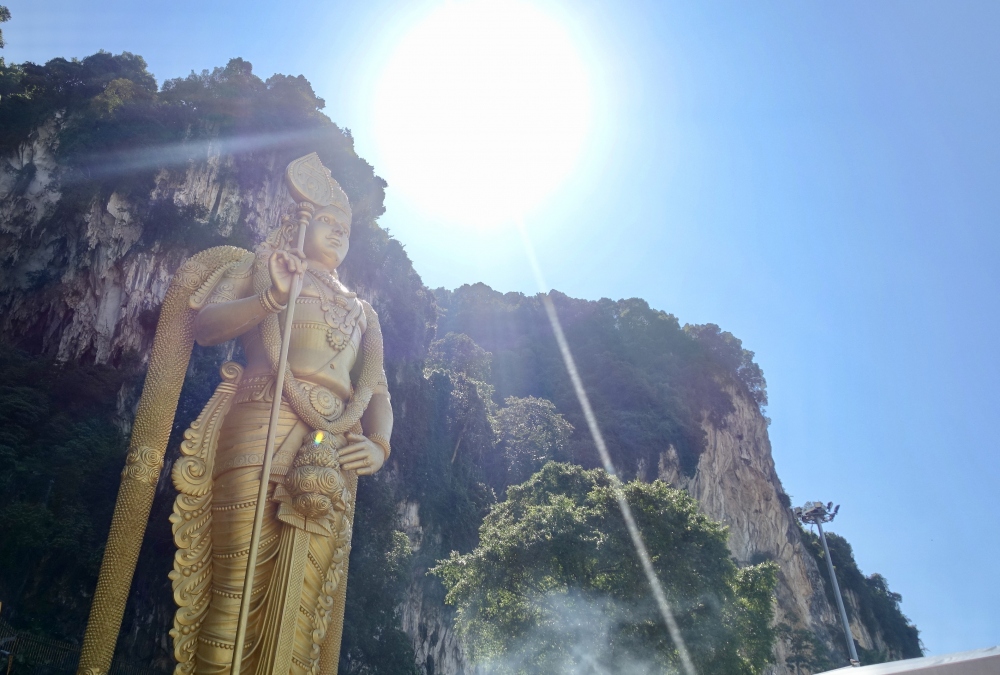 バトゥ洞窟のスカンダ神
