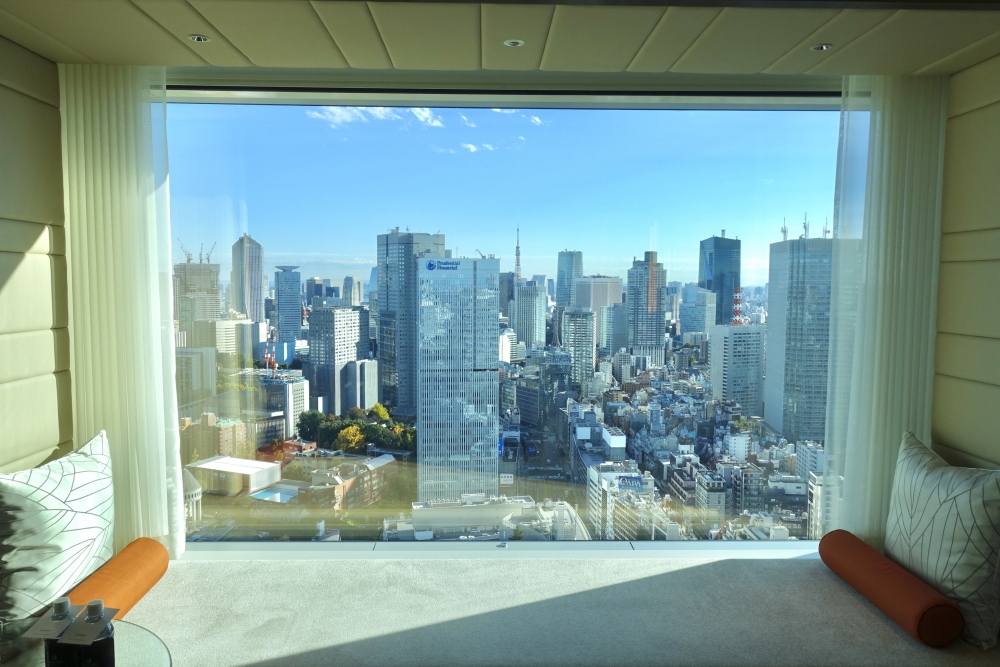 ザ・プリンスギャラリー紀尾井町デラックスキング窓からの風景