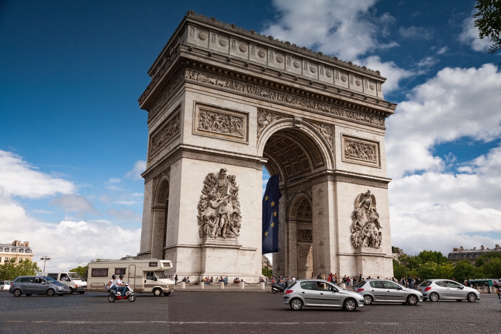 パリ マリオットホテル シャンゼリゼは凱旋門ほど近くで立地最高！