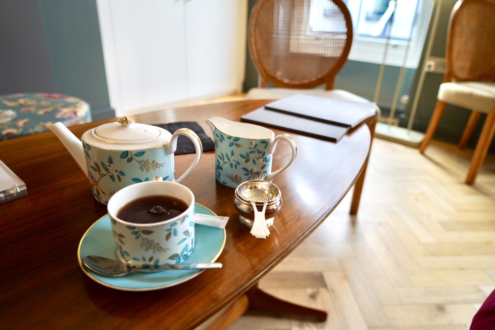 ロンドン・Global Blue VIPラウンジ・フォートナム＆メイソンの紅茶