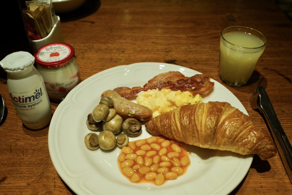 ロンドン・マリオットホテル・パークレーン・エグゼクティブラウンジ・朝食をいただいてみた！