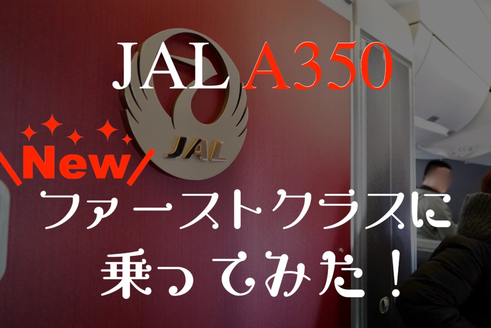 JAL国内線ファーストクラス搭乗記