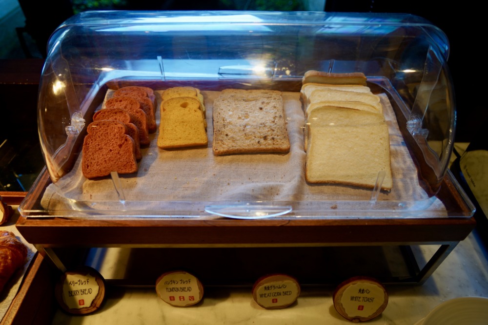 リッツ・カールトン沖縄・グスクの朝食・食パン類