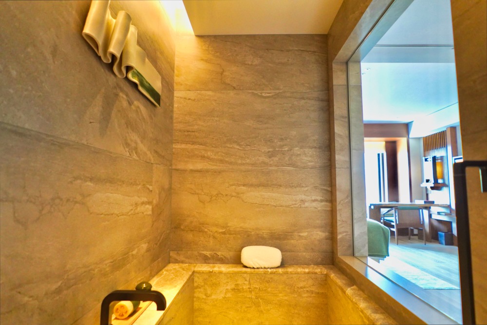 HOTEL THE MITSUI KYOTO宿泊記〜バスルームの浴槽