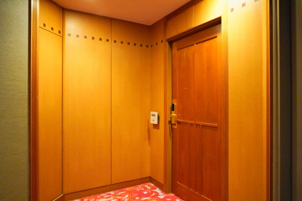 宮崎シェラトングランデオーシャンリゾート宿泊記・クラブスイートのドア
