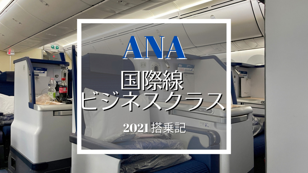 ANA国際線ビジネスクラス搭乗記~コロナ禍の入国手続きと機内食サービス