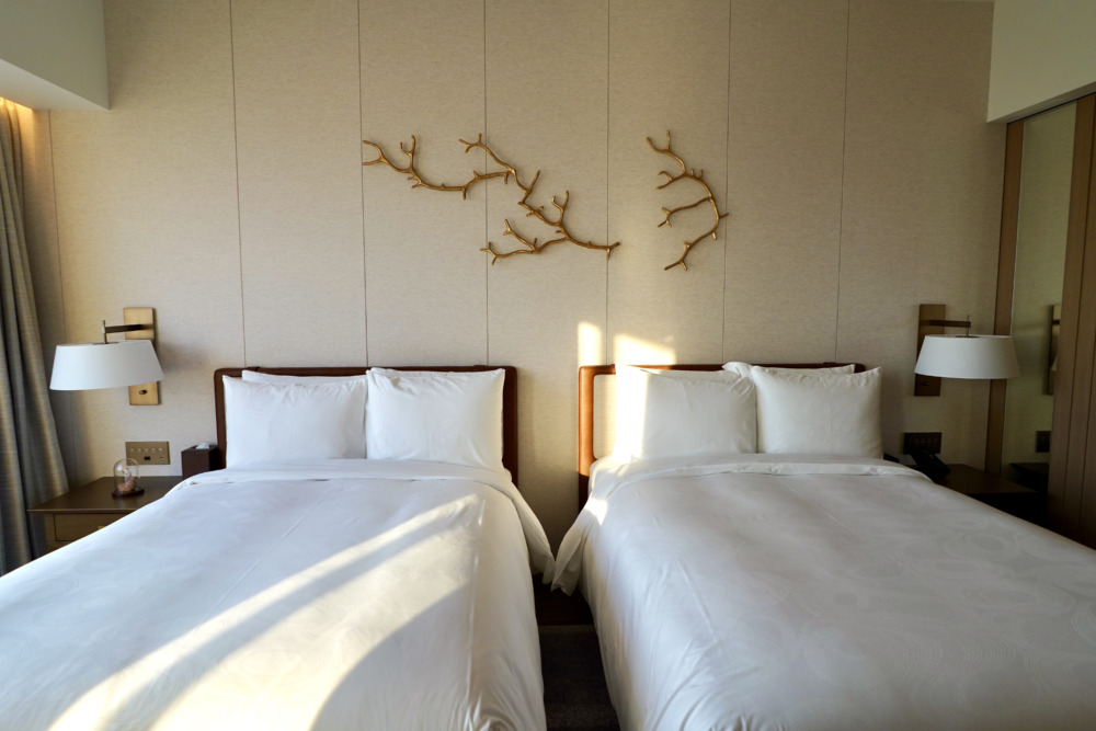 JWマリオットホテル奈良宿泊記・エグゼクティブツイン・ベッド