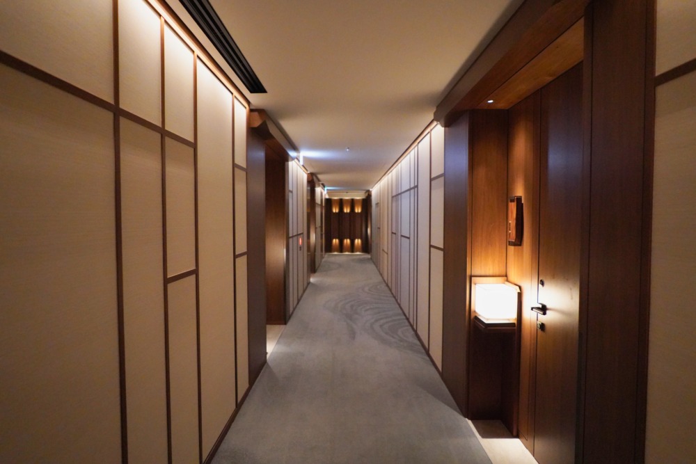 HOTEL THE MITSUI KYOTO宿泊記・廊下
