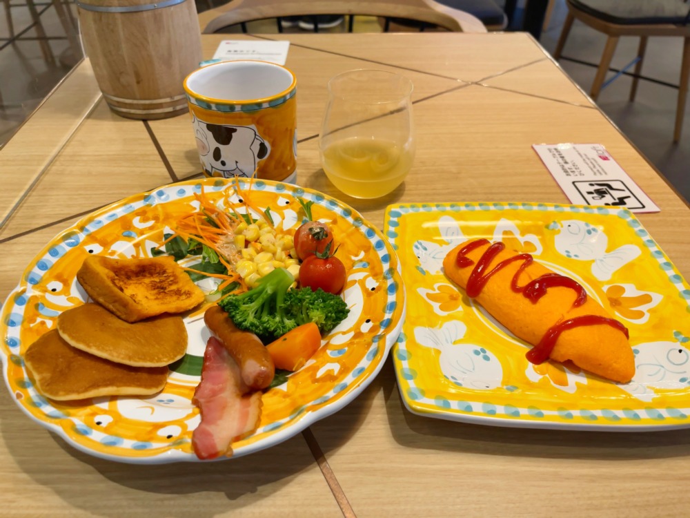 アロフト大阪堂島宿泊記・THE WAREHOUSEの店内・朝食