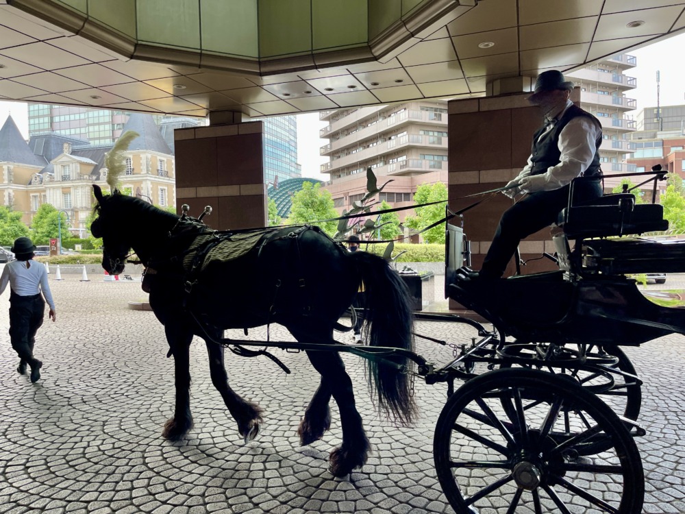ウェスティンホテル東京宿泊記・馬車