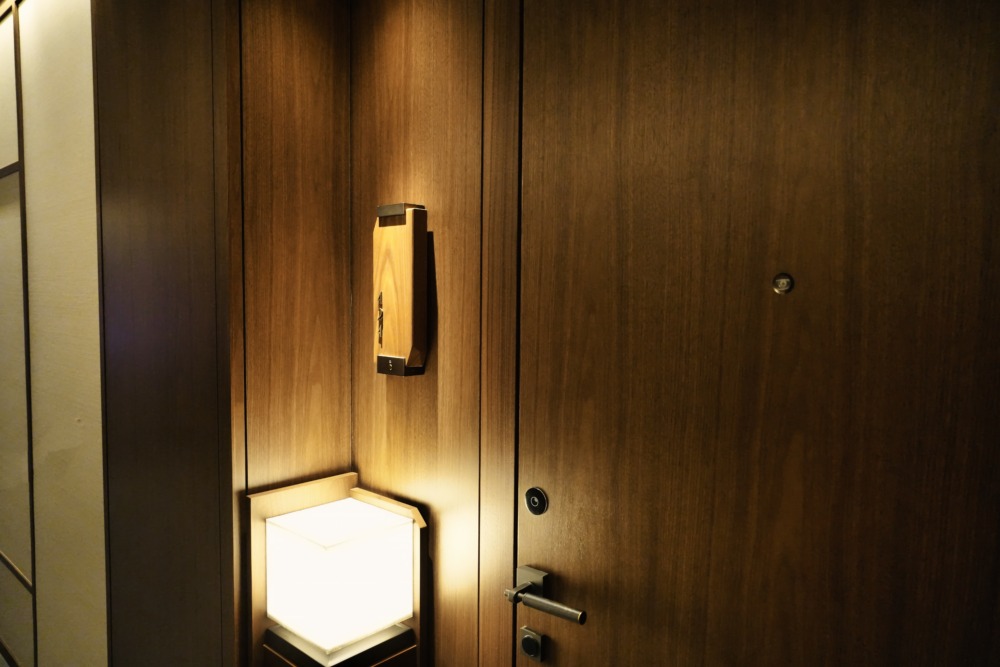 HOTEL THE MITSUI KYOTO宿泊記/424号室のドア