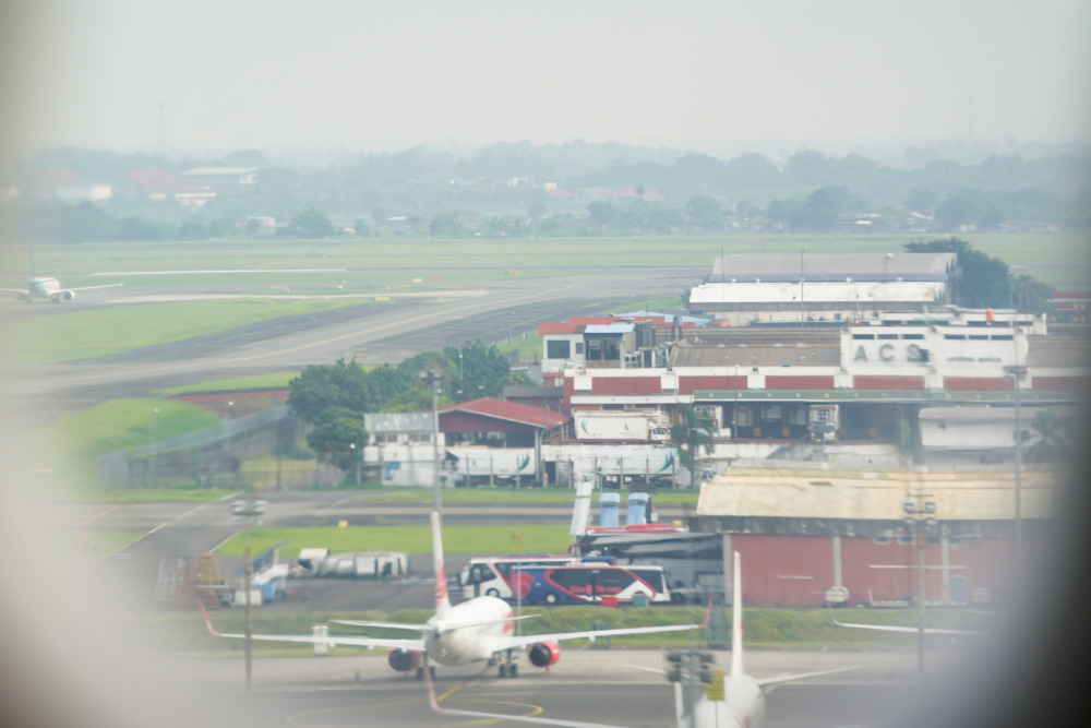 ガルーダインドネシア航空ビジネスクラス搭乗記・ジャカルタ上空へ