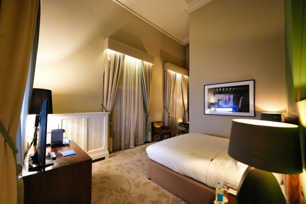 セントパンクラス・ルネッサンスホテル・ロンドン宿泊記・チェンバーズスイート・ベッドルーム