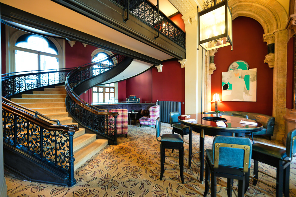 セントパンクラス・ルネッサンスホテル・ロンドン宿泊記・チェンバーズクラブの内部