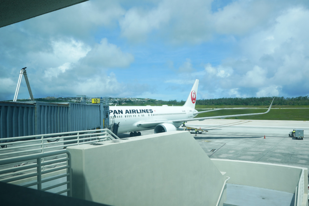 アントニオ・B・ウォン・パット国際空港に到着・使用機