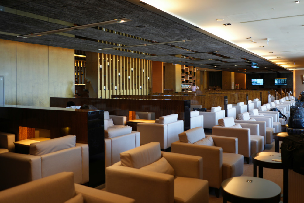 台北松山国際空港のAILINES VIP Lounge・内部写真