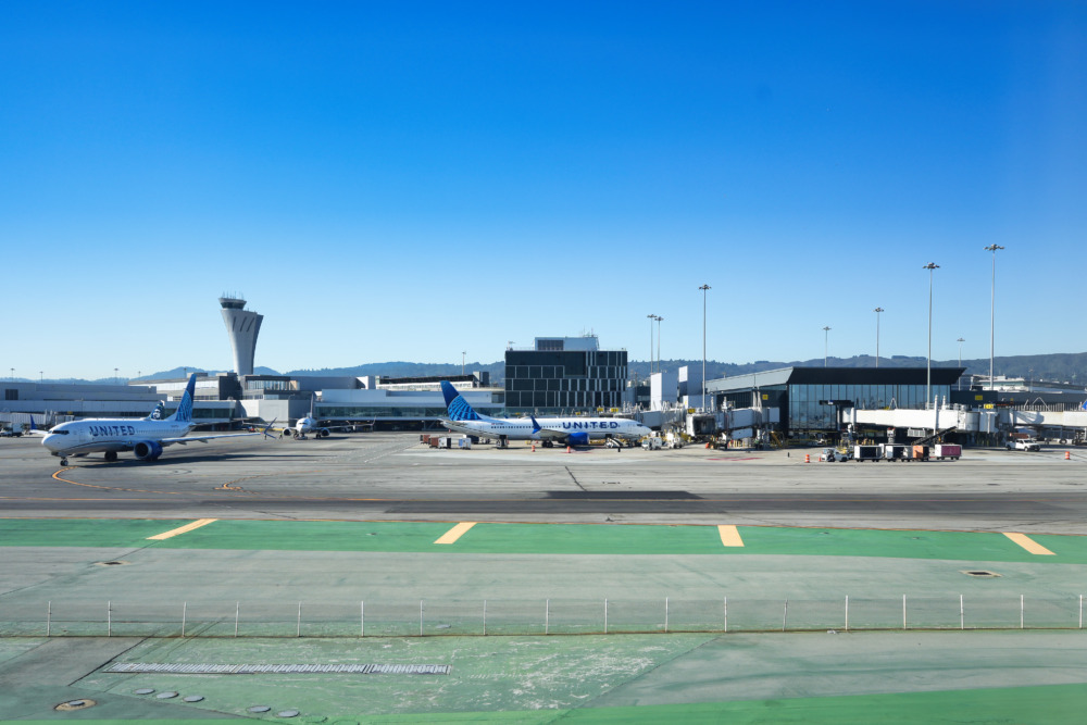 JAL国際線ファーストクラス搭乗記・サンフランシスコ国際空港に到着
