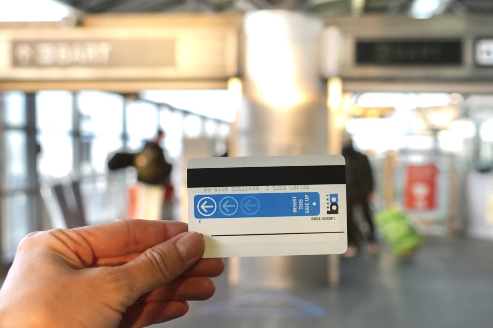 サンフランシスコ国際空港からBARTに乗車・紙チケットは販売終了 