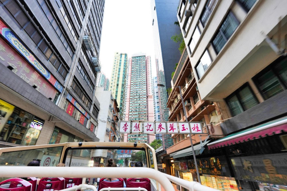 kkday香港ビッグバスツアー・昔ながらの看板