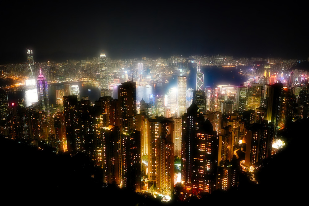 スカイ・テラス428・香港全体の夜景