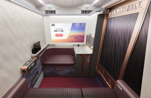 JAL国際線新機材A350-1000・ファーストクラスの座席