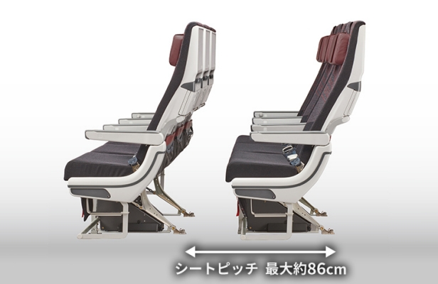 JAL国際線新型A350-1000・エコノミークラス