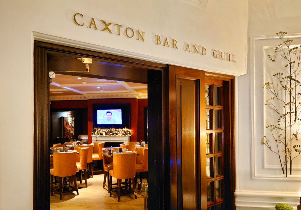 ロンドン・セントアーミンズホテル宿泊記・caxton restaurant