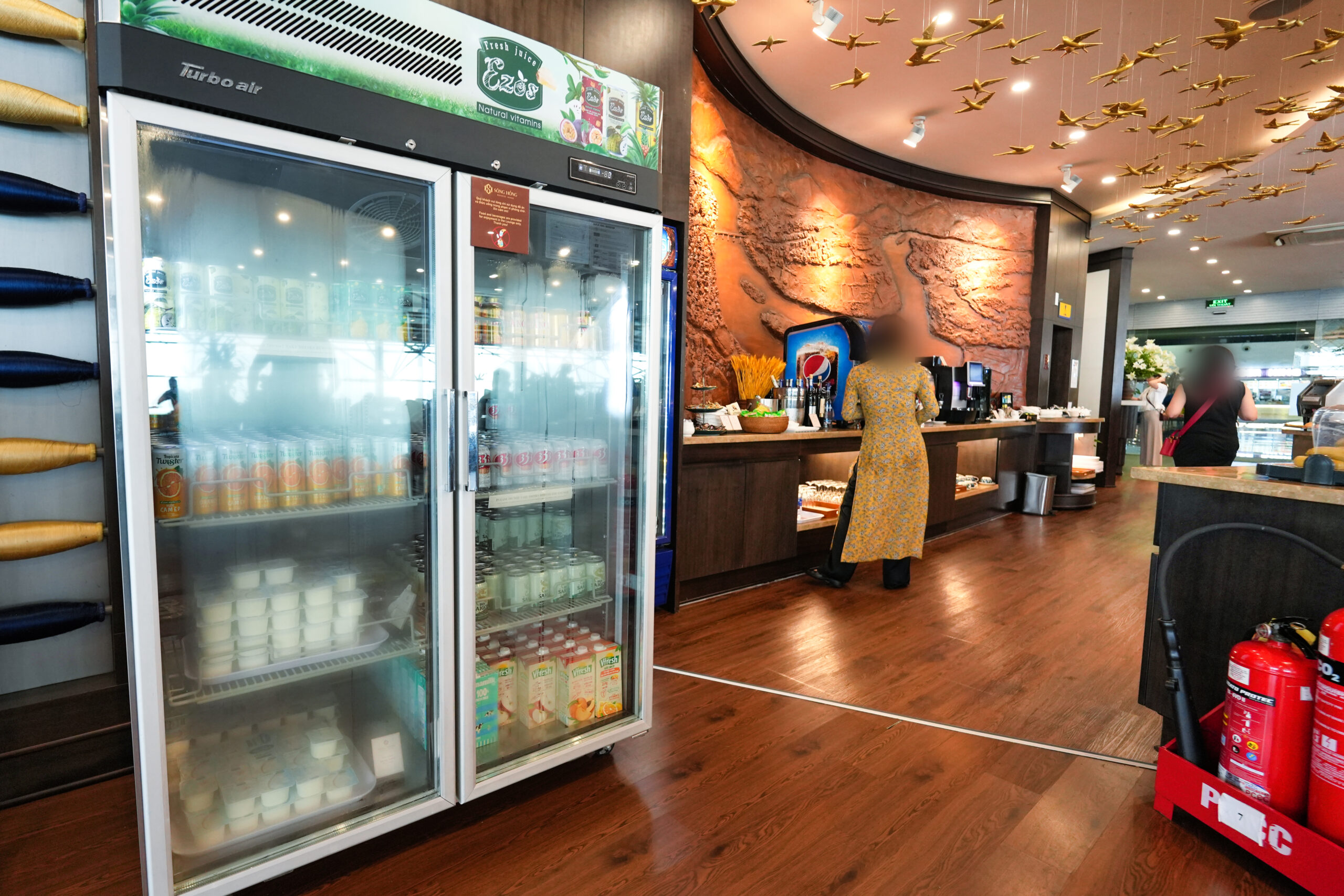 Song Hong Premium Lounge・冷蔵庫の中