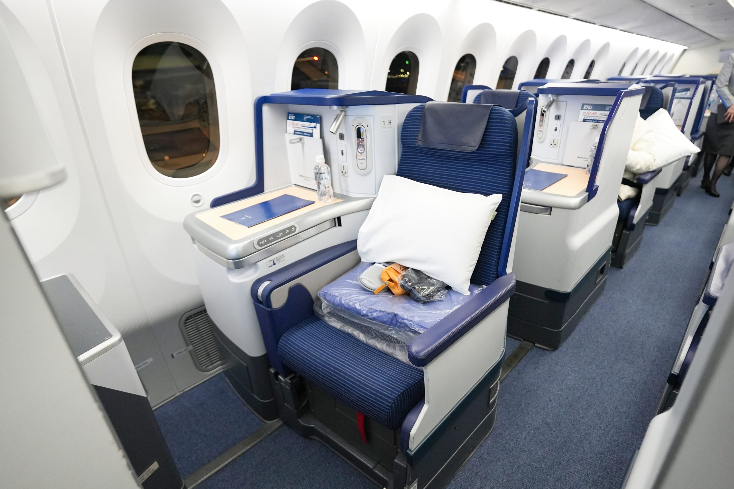Boeing 787-9 used for the ANA Haneda–Vancouver flight