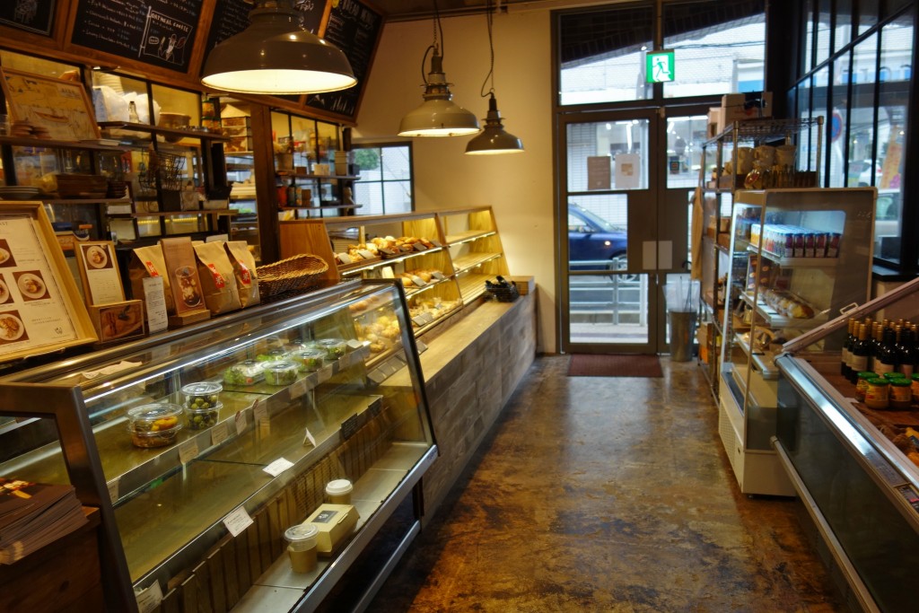 オハコルテベーカリー店内