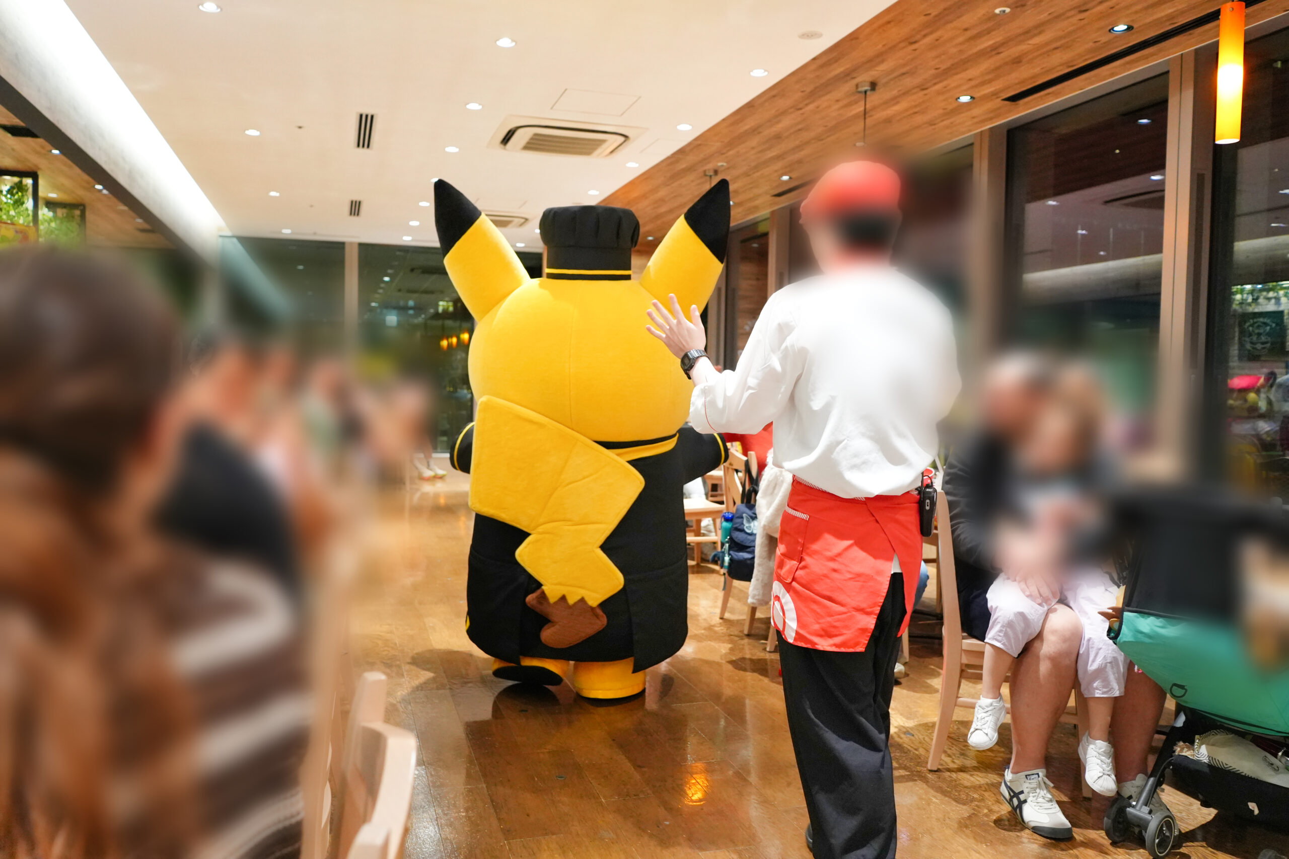 ポケモンカフェ東京日本橋・ピカチュウの尻尾